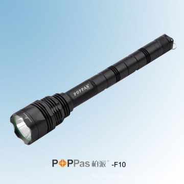 800lumens CREE Xm-L T6 professionelle Jagd LED Taschenlampe (POPPAS- F10)